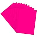 Lakeer A4 Color Paper 20 Sheets (Dark Pink) Premium Colour 180 GSM Pack for Copy Printing, DIY Art &amp; Craft, Projects, Decoration, Other Office Printing