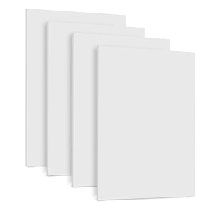 lakeer a4 pvc boardwhite craft foam board pack of 4 5mm thick acid free lightweight for model making art amp craft projects signboard reflector for photography etc
