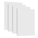 Lakeer A4 PVC Board/White Craft Foam Board (Pack of 4) 5mm Thick Acid Free Lightweight for Model Making, Art & Craft Projects, Signboard, Reflector for Photography, Etc