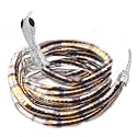 LAKIYOYO Bendable Snake Bracelet for Women Adjustable Punk Snake Choker - Flexible Multi-Purpose Medusa Necklace Hollween Jewelry