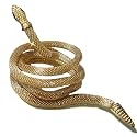 LAKIYOYO Bendable Snake Bracelet for Women Adjustable Punk Snake Choker - Flexible Multi-Purpose Medusa Necklace Hollween Jewelry