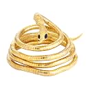 LAKIYOYO Bendable Snake Bracelet for Women Adjustable Punk Snake Choker - Flexible Multi-Purpose Medusa Necklace Hollween Jewelry