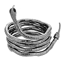 LAKIYOYO Bendable Snake Bracelet for Women Adjustable Punk Snake Choker - Flexible Multi-Purpose Medusa Necklace Hollween Jewelry