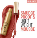 Lakmé Double Duty Lip & Cheek Mousse Matte Lipstick & Soft Blush