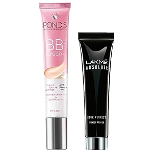 lakm absolute blur perfect makeup primer 30g and pond39s white beauty bb fairness cream 01 original 18 g