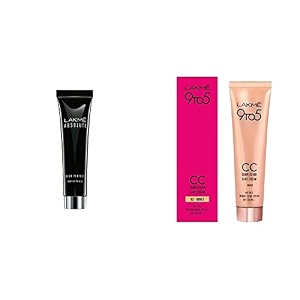 lakm absolute blur perfect makeup primer 30g and lakm9 to 5 complexion care cc cream honey 30g
