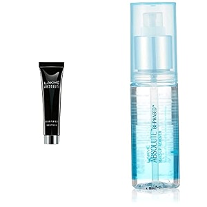 lakm absolute blur perfect makeup primer 30g and lakm absolute bi phased makeup remover 60ml