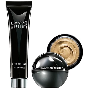 lakm absolute blur perfect makeup primer 30g amp lakm absolute skin natural mousse ivory fair 01 25g