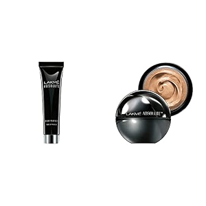 lakm absolute blur perfect makeup primer 30g and lakm absolute skin natural mousse golden medium 03 25g