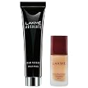 Lakmé Absolute Blur Perfect Makeup Primer, 30g And Lakmé Invisible Finish SPF 8 Foundation, Shade 01, 25ml
