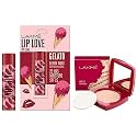 LAKMÉ Face It Compact, Pearl, 9 g &amp; Lakmé Lip Love Gelato Chapstick, Moisturizing Tinted Lip Balm With Spf 15, Crème Finish, 4.5g - Berry Mint