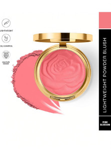 lakm showstopper collection rouge bloom powder blushpink blossom -12g