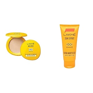 lakm sun expert ultra matte spf 40 pa compact 7g amp sun expert ultra matte gel for all skintype spf 50 100ml