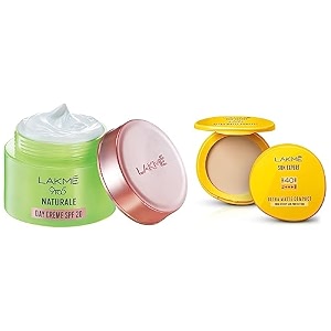 lakm sun expert ultra matte spf 40 pa compact 7g and 9 to 5 naturale day creme for all skin typespf 20 50 g