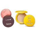LAKMÉ Sun Expert Ultra Matte Spf 40 Pa+++ Compact, 7G And Rose Face Powder for Oily Skin Type, Warm Pink, 40G, Brown