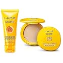 LAKMÉ Sun Expert Ultra Matte SPF 40 PA+++ Compact, 7g and Sun Expert SPF 50 PA+++ Ultra Matte Gel for All skintype, 50g