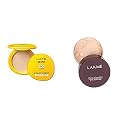 LAKMÉ Sun Expert Ultra Matte Spf 40 Pa+++ Compact, 7Gm And Lakmé Rose Face Powder For Oily Skin Type, Soft Pink, 40Gm