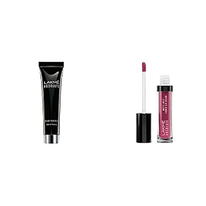 lakme absolute blur perfect makeup primer 30g amp lakme absolute matte melt liquid lip color mulberry feast 6ml