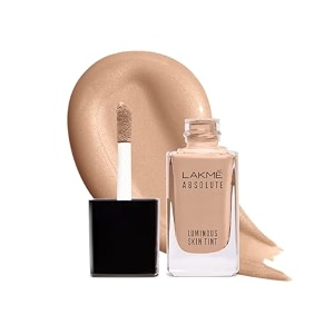 lakme absolute luminous skin tint foundation w160warmsand