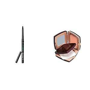 lakme eyeconic kajal deep black 035g and lakme radiance complexion compact powder pearl 9g