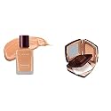Lakme Perfecting Liquid Foundation, Shell, 27ml &amp; Lakme Radiance Complexion Compact Powder, Marble, 9g