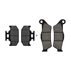 LAKSHAY Combo Brake Disc Pad Set Compatible