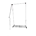 LAKSHAY- Rust Proof 7 Pipe X 5 Feet (Blue) with UV Protected Nylon Rope Stainless Steel Ceiling Clothes Hanger/Ceiling Cloth Dryer Rise N Dry (Blue, 7X5)