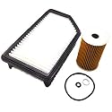 CAR ENGINE OIL FILTER+AIR FILTER SET COMPATIBLE WITH CRETAA (Diesel Model)