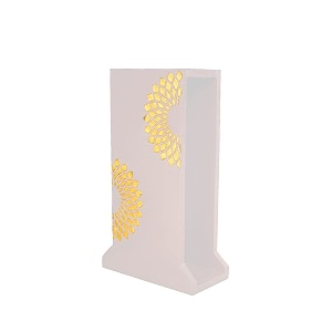 lalhaveli home decorative wooden handmade small towel stand for washbasin kitchen free standing towel holder towel bars white