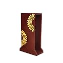 Lalhaveli Home Decorative Wooden Handmade Small Towel Stand for Washbasin Kitchen Free Standing Towel Holder Towel Bars (Brown)