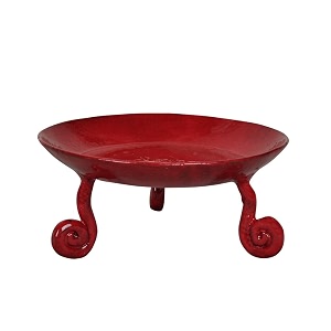 lalhaveli puja diya tealight holder for home living room decoration lighting candle holder wrought iron stand 2x45 inch