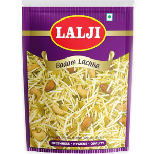 lalji badam lachha 400gm bikaneri namkeen spicy and crispy healthy snack badam lachha