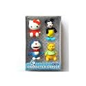 Mickey and Pooh Eraser |Kids Eraser |Cartoon Eraser- Non-Toxic Fun Erasers for Kids Boys Girls Birthday Return Gift Colorful (Pack of 4)
