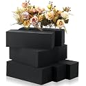 Lallisa 64 Pcs Black Reusable Floral Foam Blocks, 9 x 3 x 3"
