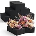 Lallisa 8 Pcs Black Reusable Floral Foam Blocks, 6 × 3.38 × 1.85''