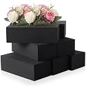 Lallisa 8 Pcs Black Reusable Floral Foam Blocks, 7.8 x 3.5 x 2.4''