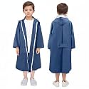 LAMA Kids Raincoat with Hood, Lightweight Raincoat for Girls, Kid Long Rain Jacket