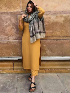 Lamba Creations Women Kurta Pant Dupatta Set