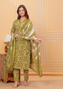 Lamba Creations Women Kurti Pant Dupatta Set