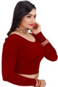 LAMBODAR TEXTILES Round Neck Women Blouse