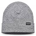 HAVN EMF Lightweight Beanie for Men & Women - Blocking Faraday Hat with WaveStopper Silver Shielding - Blocks 99% of WiFi 5G Cellphone Radiation - Breathable Sleep Cap - Heather Grey One Size