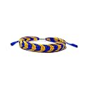 LAMIBEE Country Proud, Country Flag Color Tibetan Wrist Wrap Bracelet, Amulet and Boho Style Rope Bracelet and Bangles for Women, Men, String Thread Bracelets