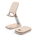 Lamicall Khaki Phone Holder for Desk, Cellphone Stand
