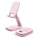 Lamicall Pink Phone Holder, Desk Accessories - Rose Gold Office Holder