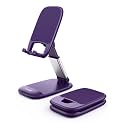 Lamicall Purple Phone Holder for Desk - Dark Purple Cellphone Stand