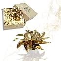 Lamina Decorative Brass Diya for Puja (Set of 4 Small 3inch Golden Sun Design) Center Wick Holder Pital Akhand Deep Vilakku for Home Décor, Daily/Festive Worship, Housewarming, Marriage &amp; Return Gift