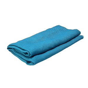 Laminated P Blue FIROZI Color Jute Fabric