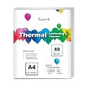 Lamination Pouch (A4 Size - 80 Micron) Clear Glossy Thermal Transparent Waterproof 100 Sheets Perfect Document & Certificate Protection Thermal Film - Multipurpose (A4-80 Micron 100 Pouch)