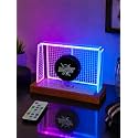 Lampeez Hockey Puck Display Stand LED Light, USB & Remote Control