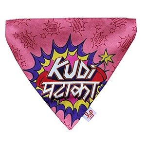 lana paws kudi pataka dog bandanadog scarfdog accessories size m-l